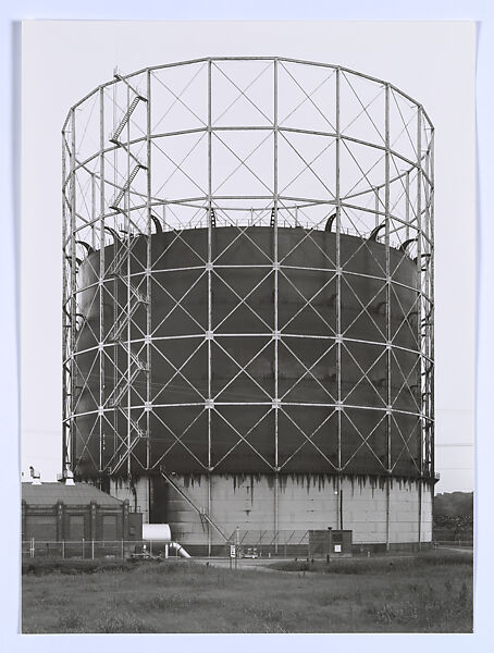 Gas Tanks (Germany, Belgium, United States, and Great Britain), Bernd and Hilla Becher (German, active 1959–2007), Gelatin silver prints