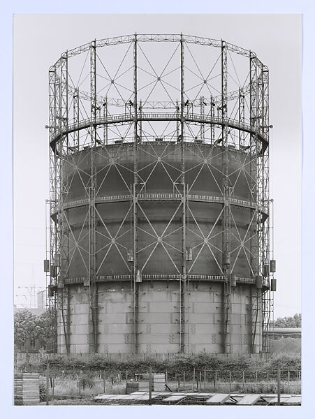 Gas Tanks (Germany, Belgium, United States, and Great Britain), Bernd and Hilla Becher (German, active 1959–2007), Gelatin silver prints