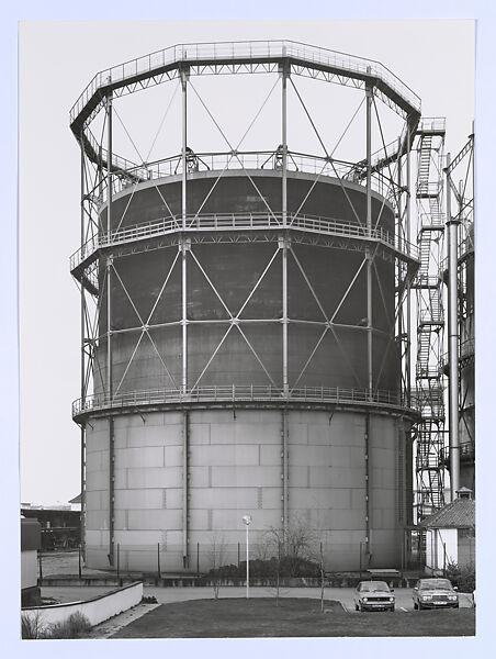 Gas Tanks (Germany, Belgium, United States, and Great Britain), Bernd and Hilla Becher (German, active 1959–2007), Gelatin silver prints