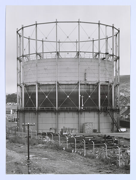 Gas Tanks (Germany, Belgium, United States, and Great Britain), Bernd and Hilla Becher (German, active 1959–2007), Gelatin silver prints
