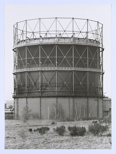 Gas Tanks (Germany, Belgium, United States, and Great Britain), Bernd and Hilla Becher (German, active 1959–2007), Gelatin silver prints