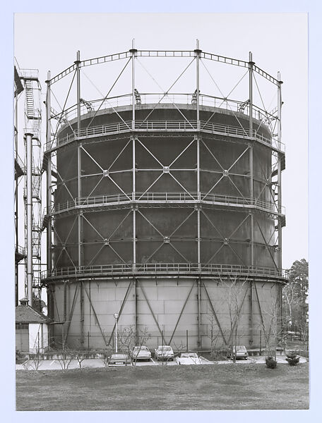 Gas Tanks (Germany, Belgium, United States, and Great Britain), Bernd and Hilla Becher (German, active 1959–2007), Gelatin silver prints