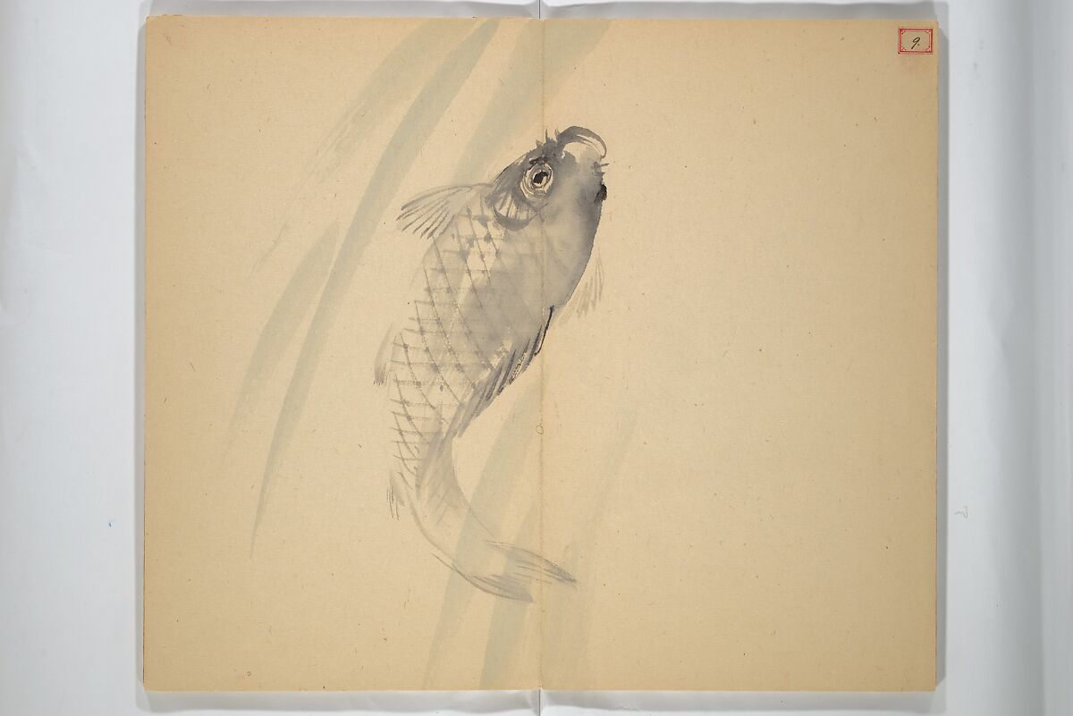 Album [of works] by the master Koiso Zensetsusō (complete) (Koiso Zensentsusō sensei gajō-kan) 小磯前雪窓先生画帖完, Koiso Zensetsusō 小磯前雪窓 (Japanese, 1832–1902), Accordion album; ink and color on paper, Japan