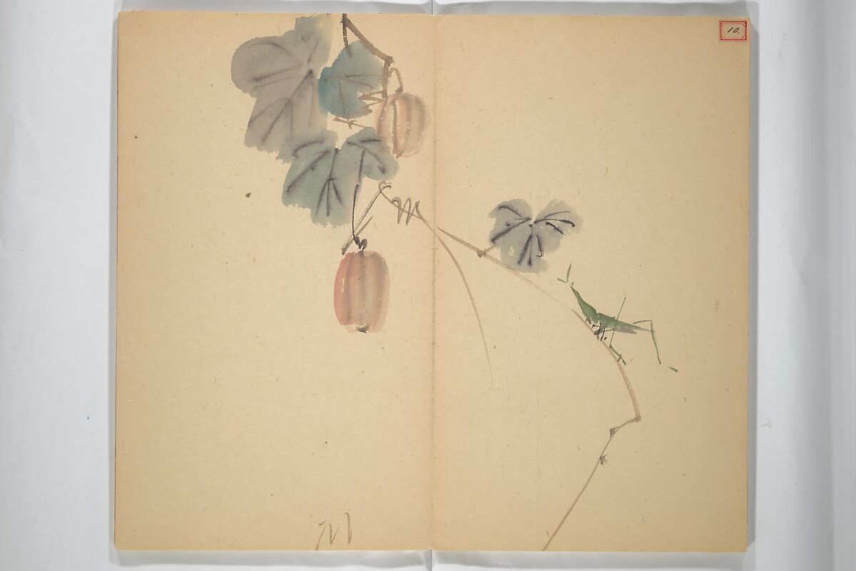 Album [of works] by the master Koiso Zensetsusō (complete) (Koiso Zensentsusō sensei gajō-kan) 小磯前雪窓先生画帖完, Koiso Zensetsusō 小磯前雪窓 (Japanese, 1832–1902), Accordion album; ink and color on paper, Japan