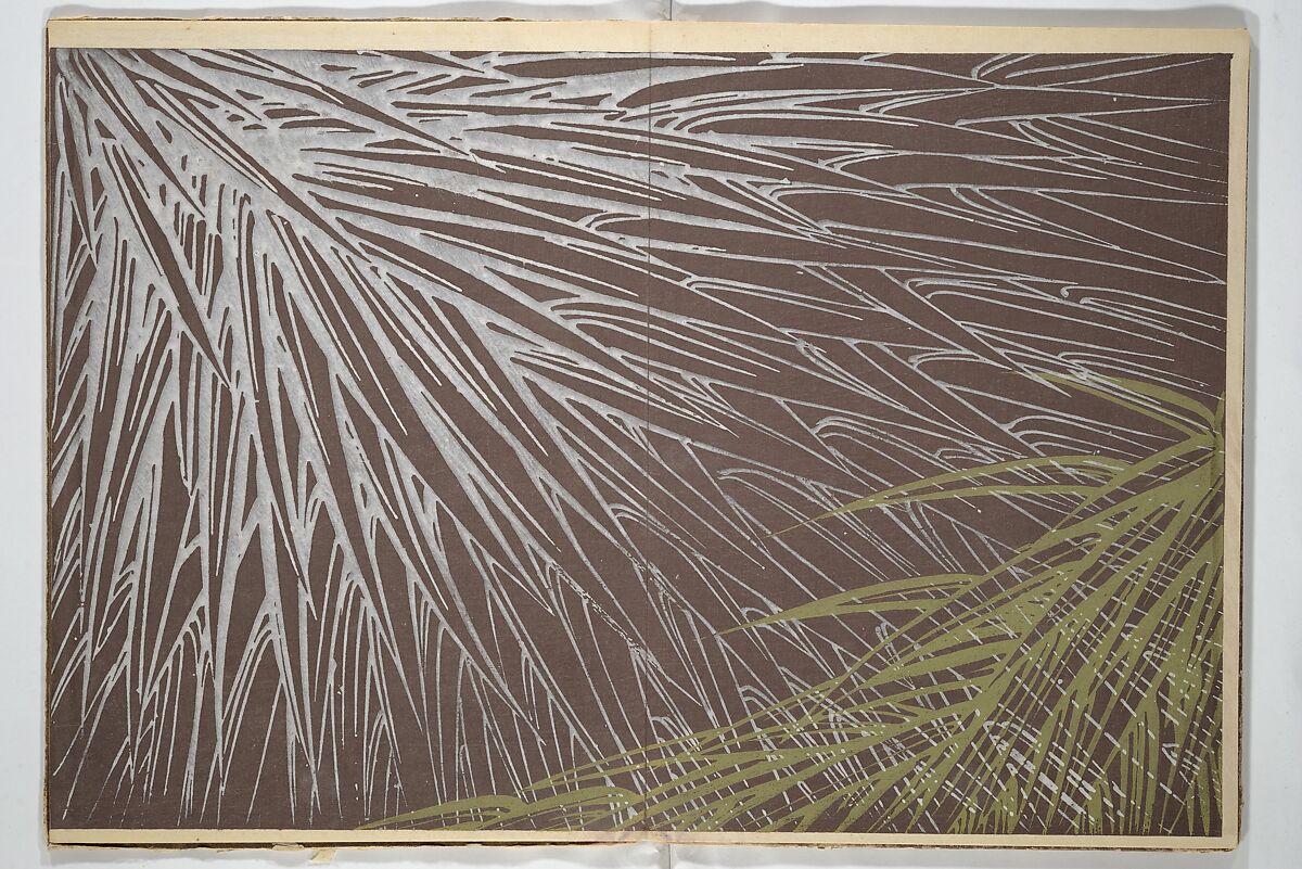 Seiei: A Design Book 精英, Yamada Naosaburō 山田直三郎 (Japanese), Woodblock printed book; ink, color, mica, and metallic pigments on paper, Japan