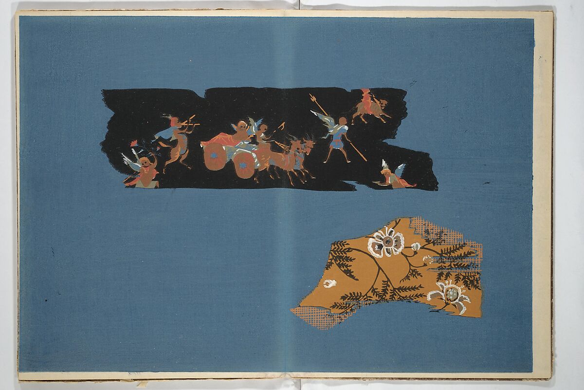 Seiei: A Design Book 精英, Yamada Naosaburō 山田直三郎 (Japanese), Woodblock printed book; ink, color, mica, and metallic pigments on paper, Japan 