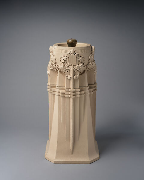 Water fountain, Louis Henry Sullivan (American, Boston, Massachusetts 1856–1924 Chicago, Illinois), Glazed terra cotta, American