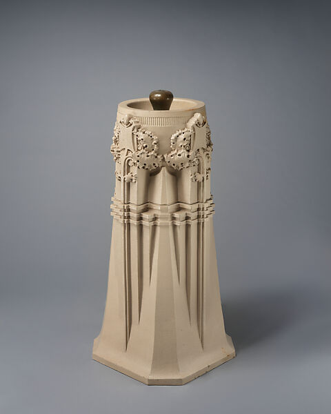 Water fountain, Louis Henry Sullivan (American, Boston, Massachusetts 1856–1924 Chicago, Illinois), Glazed terra cotta, American 