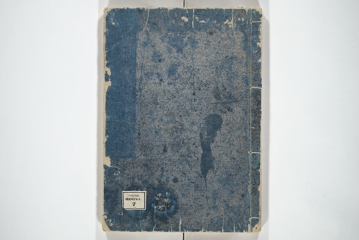 Transmitting the Spirit, Revealing the Form of Things, Volume 1 to 15 of Hokusai Sketchbooks (Denshin kaishu: Hokusai manga, shohen–jugohen) 伝神開手北斎漫画 初編-十五編, Katsushika Hokusai 葛飾北斎 (Japanese, Tokyo (Edo) 1760–1849 Tokyo (Edo)), Set of fifteen woodblock printed books; ink and color on paper, Japan