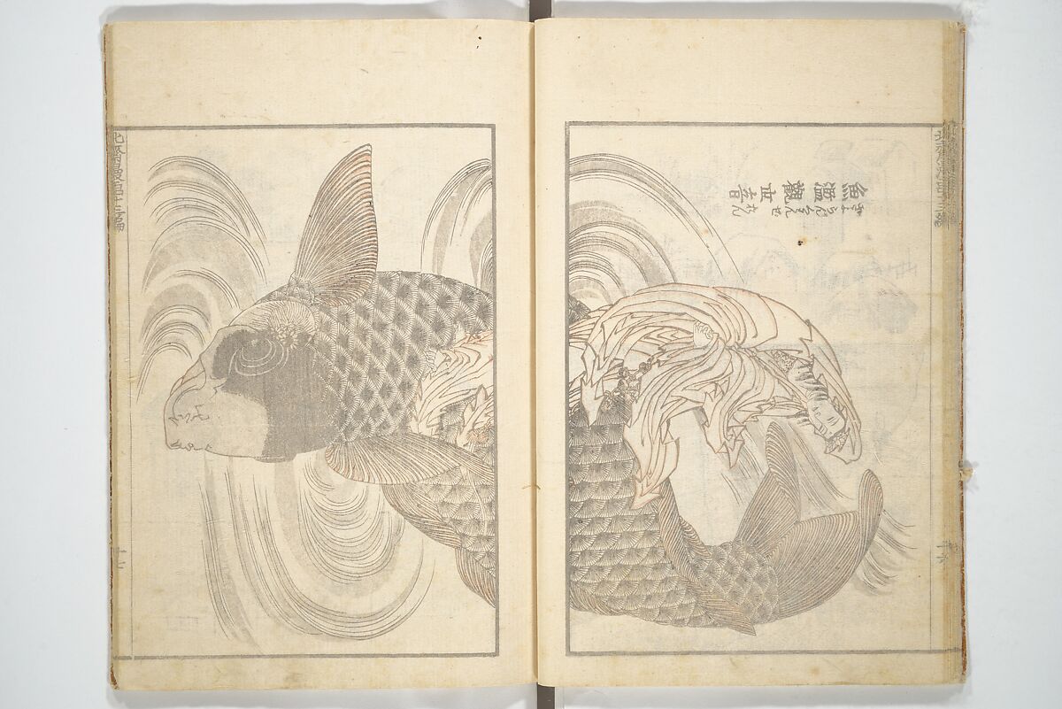 Transmitting the Spirit, Revealing the Form of Things, Volume 1 to 15 of Hokusai Sketchbooks (Denshin kaishu: Hokusai manga, shohen–jugohen) 伝神開手北斎漫画 初編-十五編, Katsushika Hokusai 葛飾北斎 (Japanese, Tokyo (Edo) 1760–1849 Tokyo (Edo)), Set of fifteen woodblock printed books; ink and color on paper, Japan