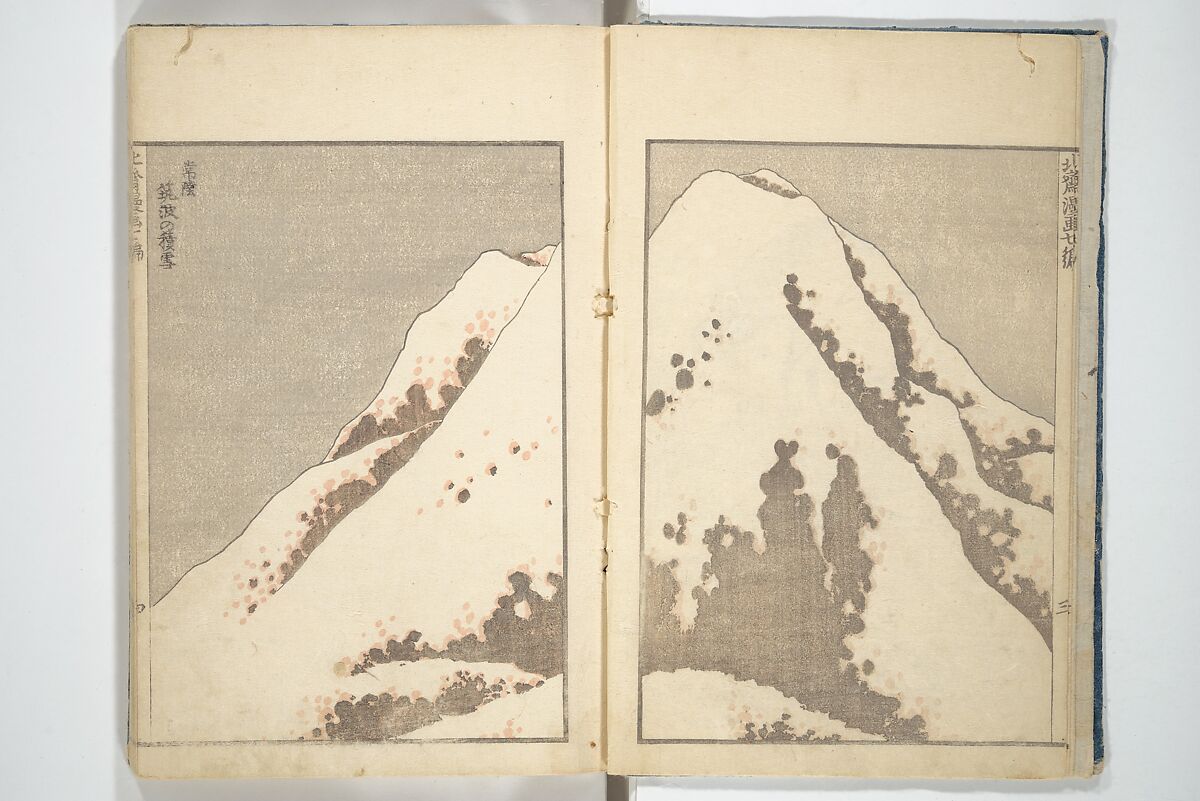 Transmitting the Spirit, Revealing the Form of Things, Volume 1 to 15 of Hokusai Sketchbooks (Denshin kaishu: Hokusai manga, shohen–jugohen) 伝神開手北斎漫画 初編-十五編, Katsushika Hokusai 葛飾北斎 (Japanese, Tokyo (Edo) 1760–1849 Tokyo (Edo)), Set of fifteen woodblock printed books; ink and color on paper, Japan