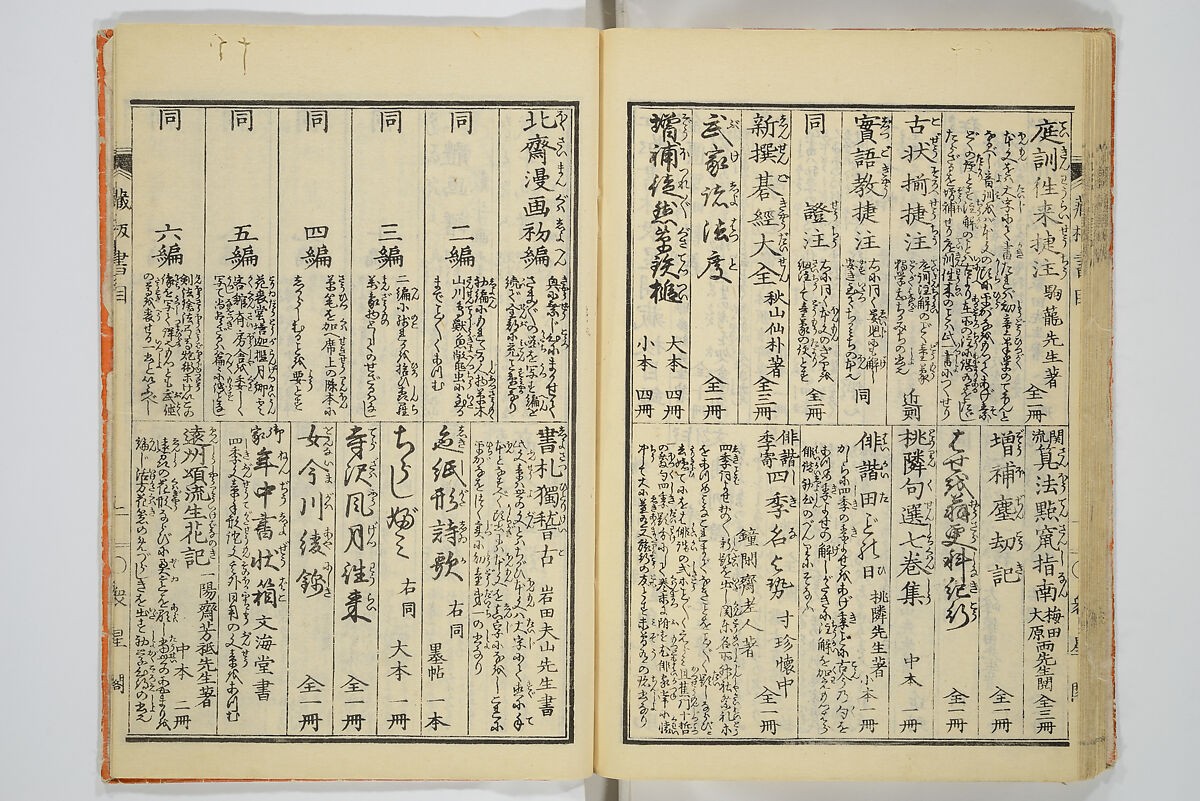 Transmitting the Spirit, Revealing the Form of Things, Volume 1 to 15 of Hokusai Sketchbooks (Denshin kaishu: Hokusai manga, shohen–jugohen) 伝神開手北斎漫画 初編-十五編, Katsushika Hokusai 葛飾北斎 (Japanese, Tokyo (Edo) 1760–1849 Tokyo (Edo)), Set of fifteen woodblock printed books; ink and color on paper, Japan