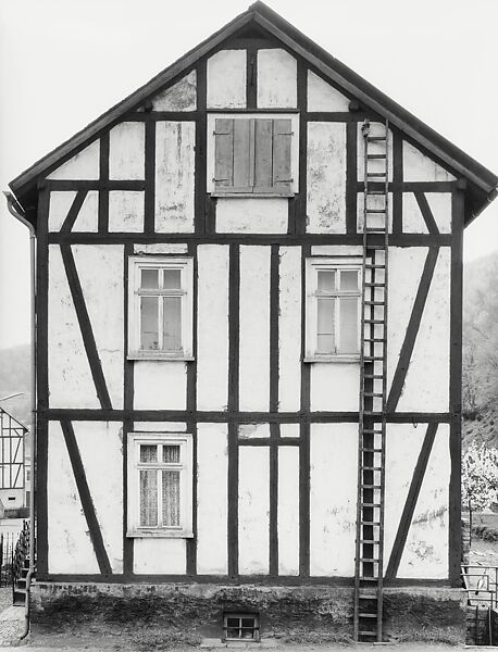 Framework House, Auf der Hütte 45, Gosenbach, Siegen, Germany, Bernd and Hilla Becher  German, Gelatin silver print