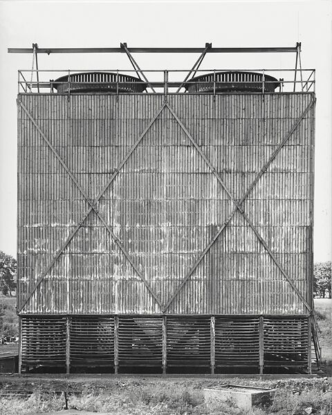 Cooling Tower, Caerphilly, South Wales, Great Britain, Bernd and Hilla Becher (German, active 1959–2007), Gelatin silver print 