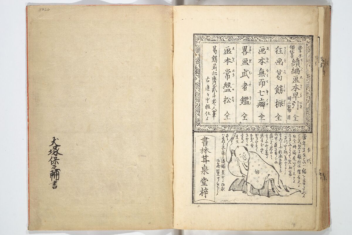 The Quick Pictorial Dictionary (Ehon hayabiki) 画本早引, Katsushika Hokusai 葛飾北斎 (Japanese, Tokyo (Edo) 1760–1849 Tokyo (Edo)), Woodblock printed books; ink on paper, Japan