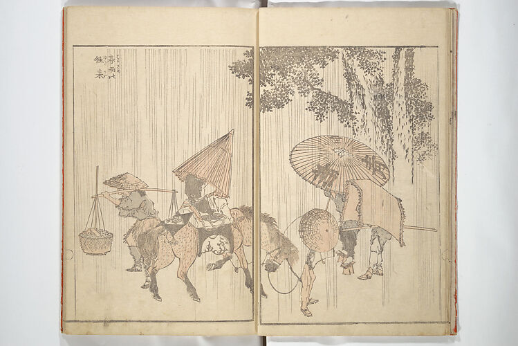 Various Pictures by Hokusai (Hokusai soga 北斎麁画)