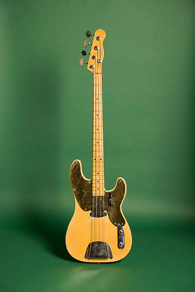 Precision (serial no. 0043), Fender, Ash, maple, walnut, Bakelite, composite, metal 