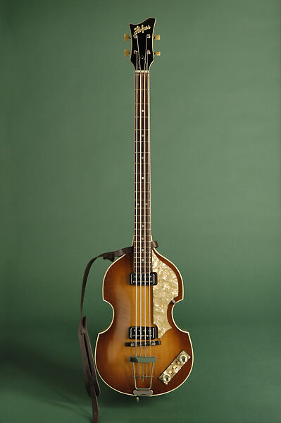 500/1 "Violin Bass", Höfner Gmbh &amp; Co., Spruce, maple, rosewood, ebony, metal, pearloid, plastic 