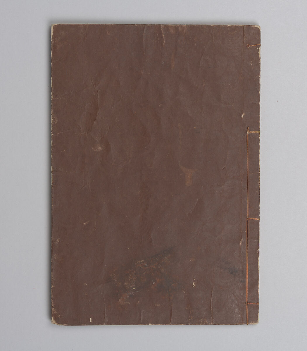 Illustrated “Anthology of Tang-Dynasty Poems” in Five-Syllable Lines (Tōshisen ehon gogon ritsu hairitsu) 画本唐詩選五言律排律, Katsushika Hokusai 葛飾北斎 (Japanese, Tokyo (Edo) 1760–1849 Tokyo (Edo)), Format: 5 volumes, fukurotoji (pouch binding); chūbon, Japan