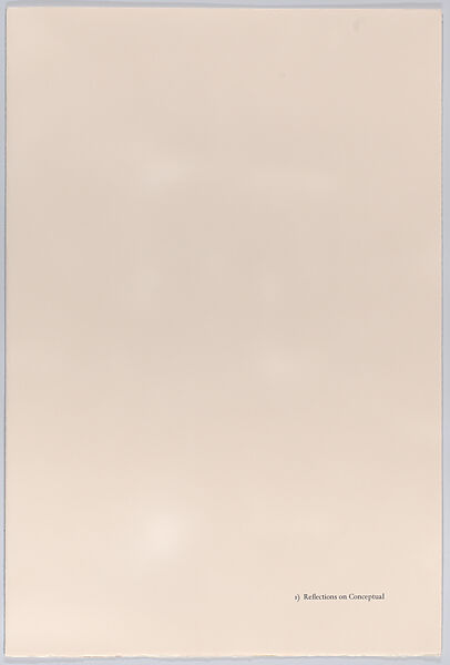 Not Conceptual, Joseph Goldyne (American, born Chicago, Illinois, 1942), Intaglio and monoprint