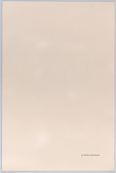 Not Conceptual, Joseph Goldyne (American, born Chicago, Illinois, 1942), Intaglio and monoprint