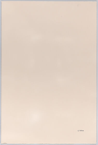 Not Conceptual, Joseph Goldyne (American, born Chicago, Illinois, 1942), Intaglio and monoprint