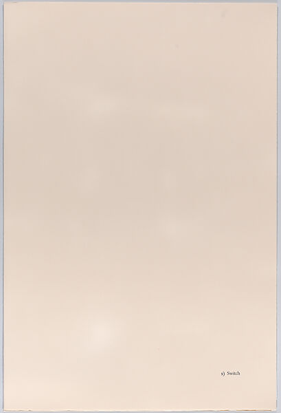 Not Conceptual, Joseph Goldyne (American, born Chicago, Illinois, 1942), Intaglio and monoprint