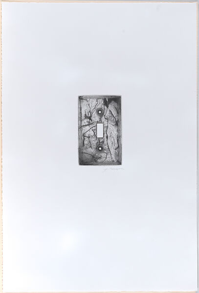 Not Conceptual, Joseph Goldyne (American, born Chicago, Illinois, 1942), Intaglio and monoprint