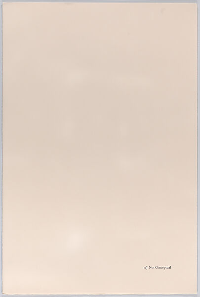 Not Conceptual, Joseph Goldyne (American, born Chicago, Illinois, 1942), Intaglio and monoprint