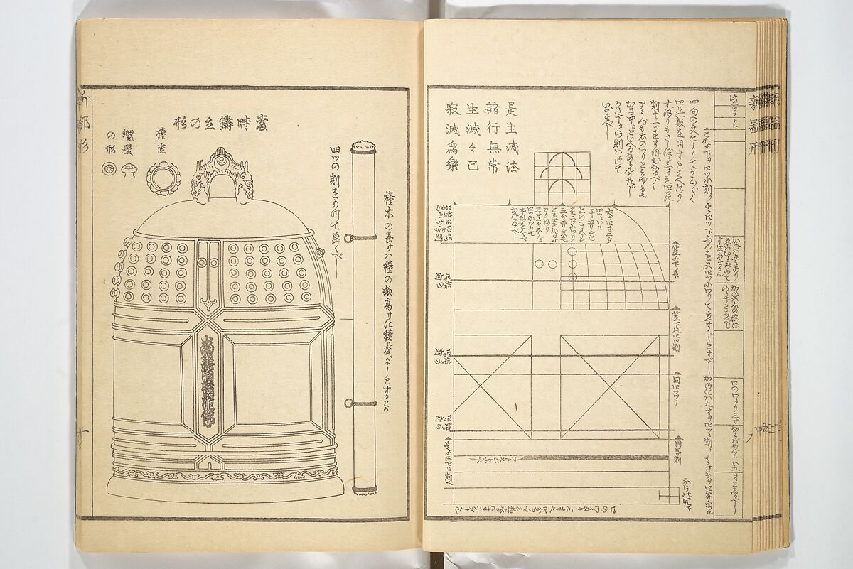 Picture Book of New Designs for the Various Crafts (Shōshoku ehon Katsushika shin hinagata) 諸職絵本葛飾新鄙形, Katsushika Hokusai 葛飾北斎 (Japanese, Tokyo (Edo) 1760–1849 Tokyo (Edo)), Woodblock printed book; ink on paper, Japan