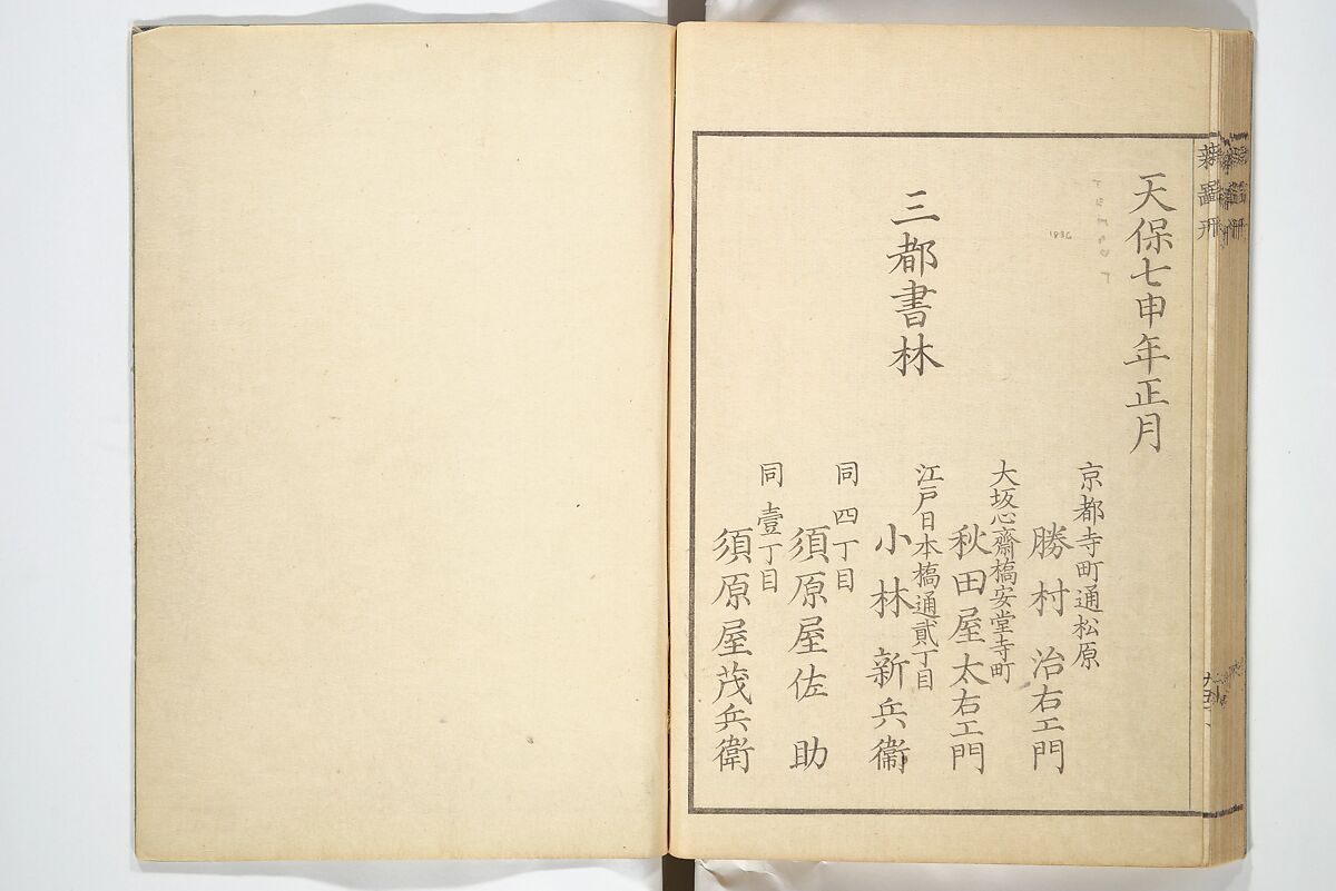 Picture Book of New Designs for the Various Crafts (Shōshoku ehon Katsushika shin hinagata) 諸職絵本葛飾新鄙形, Katsushika Hokusai 葛飾北斎 (Japanese, Tokyo (Edo) 1760–1849 Tokyo (Edo)), Woodblock printed book; ink on paper, Japan