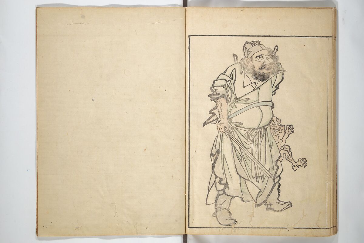 Picture Album by Old Man Maruyama (En'ō gafu)  円翁画譜, After Maruyama Ōkyo 円山応挙 (Japanese, 1733–1795), Set of two woodblock printed books; ink and color on paper, Japan