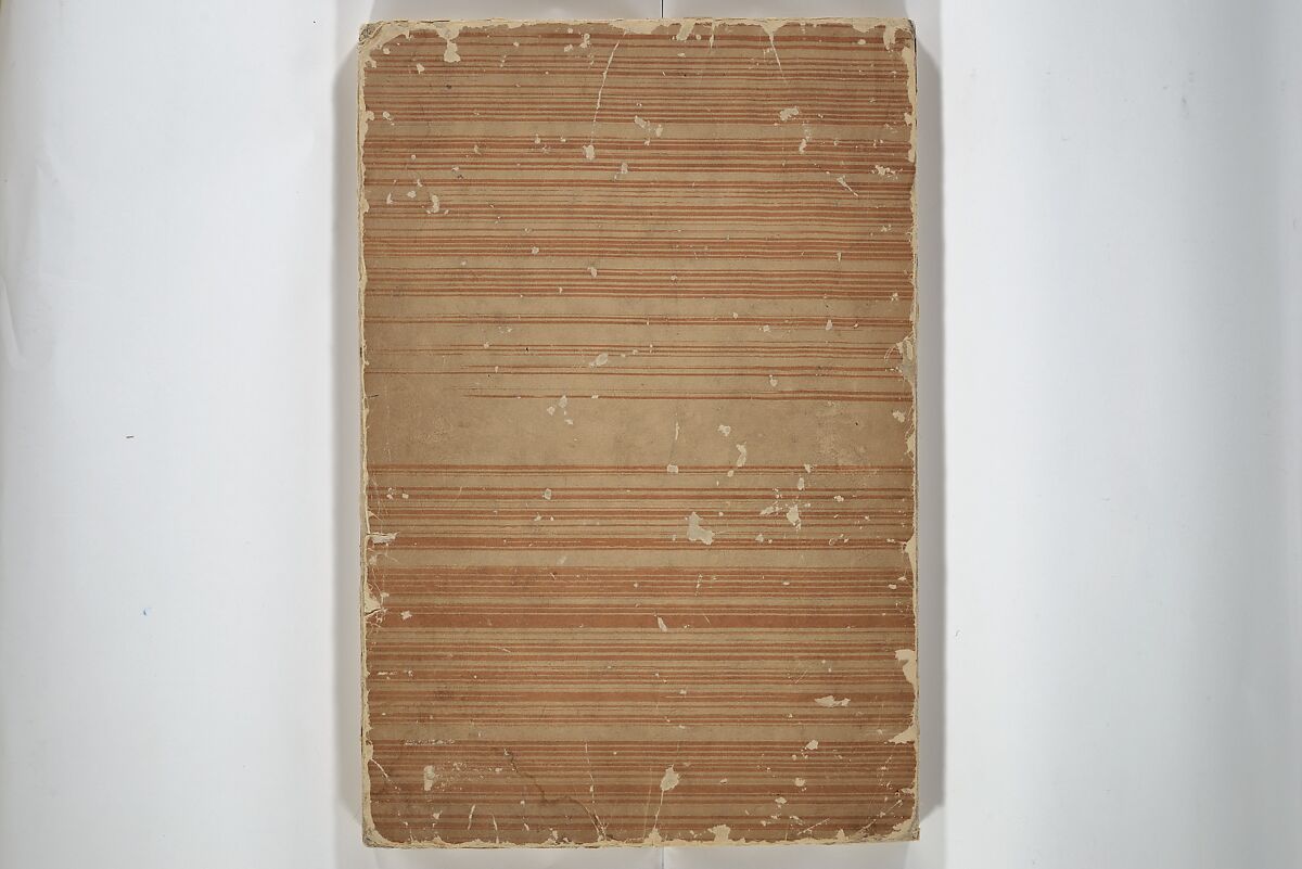 Ōkyō Picture Album (Ōkyo gafu) 應舉画譜, After Maruyama Ōkyo 円山応挙 (Japanese, 1733–1795), Woodblock printed book (orihon, accordion-style); ink and color on paper, Japan