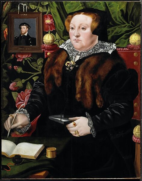 Mary Neville, Lady Dacre, Hans Eworth  Flemish, Oil on panel