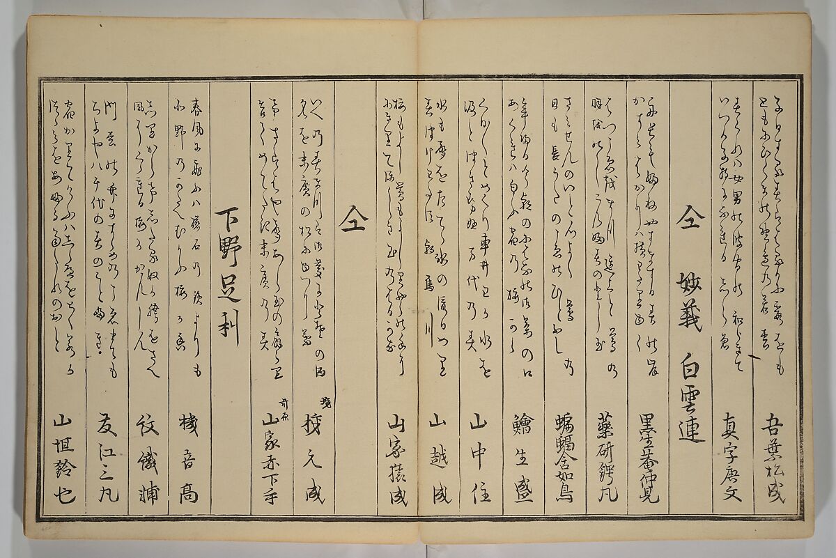 Men’s Stomping Dances (Otoko tōka) 男踏歌, Chōbunsai Eishi 鳥文斎栄之 (Japanese, 1756–1829), Woodblock printed book; ink and color on paper, Japan