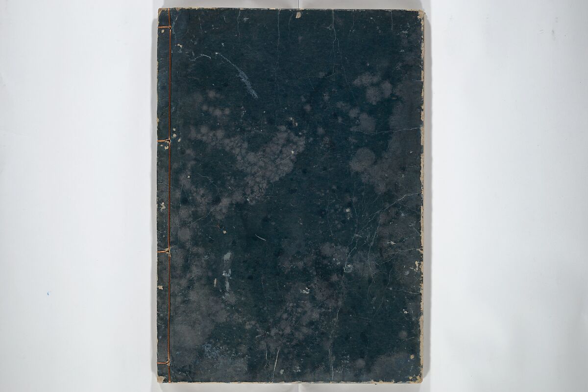 A Fashionable Representation of the Immortals of Poetry: Picture Book of Waka-no-ura (Fūryū kasen ehon waka no ura)  風流歌仙絵本和歌浦, Attributed to Takagi Sadatake 高木貞武 (Japanese, active early 18th century), Set of two woodblock printed books; ink on paper, Japan