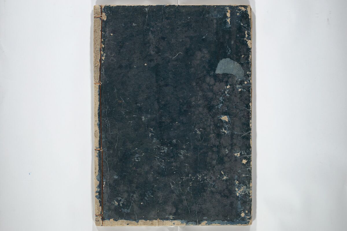 A Fashionable Representation of the Immortals of Poetry: Picture Book of Waka-no-ura (Fūryū kasen ehon waka no ura)  風流歌仙絵本和歌浦, Attributed to Takagi Sadatake 高木貞武 (Japanese, active early 18th century), Set of two woodblock printed books; ink on paper, Japan