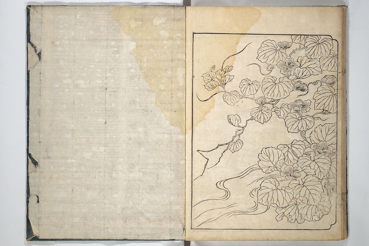 A Fashionable Representation of the Immortals of Poetry: Picture Book of Waka-no-ura (Fūryū kasen ehon waka no ura)  風流歌仙絵本和歌浦, Attributed to Takagi Sadatake 高木貞武 (Japanese, active early 18th century), Set of two woodblock printed books; ink on paper, Japan