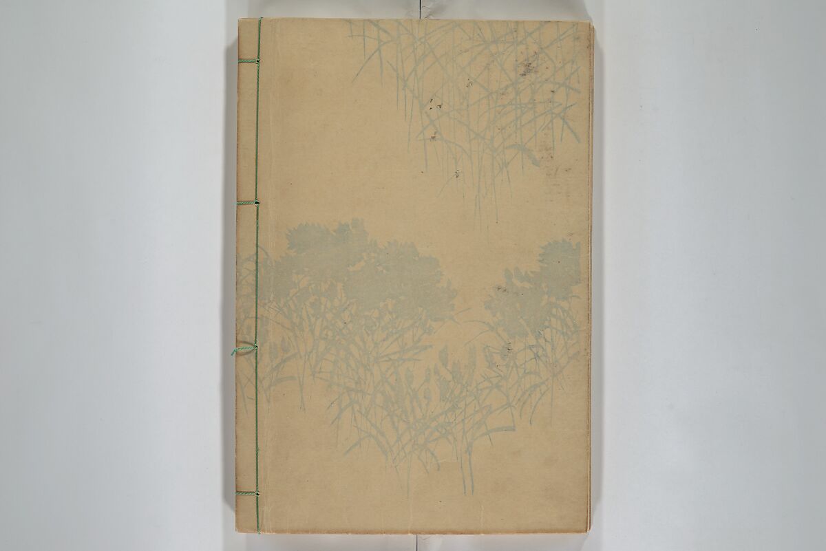 Picture Album of Birds and Flowers (Seitei Kachō gafu)  省亭花鳥画譜, Watanabe Seitei 渡辺省亭 (Japanese, 1851–1918), Set of three woodblock printed books attached by thread binding; ink and color on paper, Japan