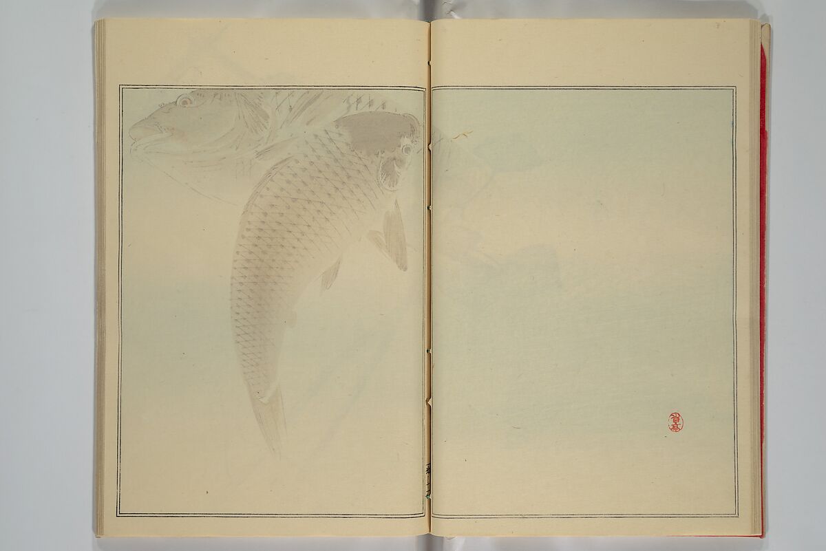 Picture Album of Birds and Flowers (Seitei Kachō gafu)  省亭花鳥画譜, Watanabe Seitei 渡辺省亭 (Japanese, 1851–1918), Set of three woodblock printed books attached by thread binding; ink and color on paper, Japan