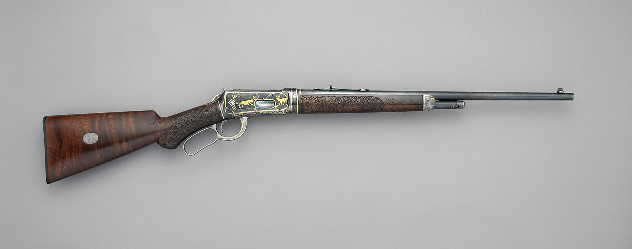 Winchester Model 1894 Takedown Rifle (serial no. 311946) with Box of Sights
