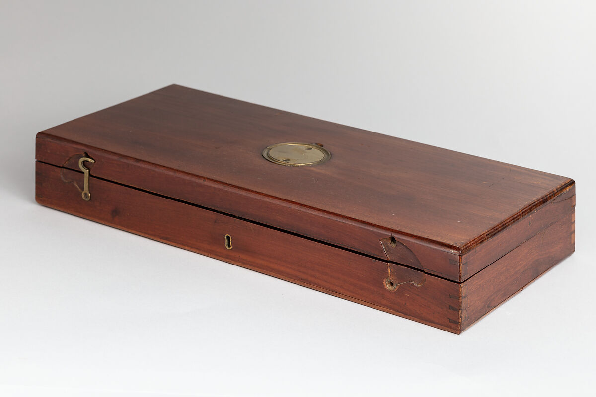 Pair of Flintlock Pistols of the Prince of Wales, later George IV (1762–1830), with Case and Accessories, Durs Egg (British, born Switzerland, baptized Oberbuchsiten, Switzerland 1748–1831 London), Steel, wood (walnut, rosewood, mahogany), silver, gold, horn, copper alloy, leather, textile, British, London