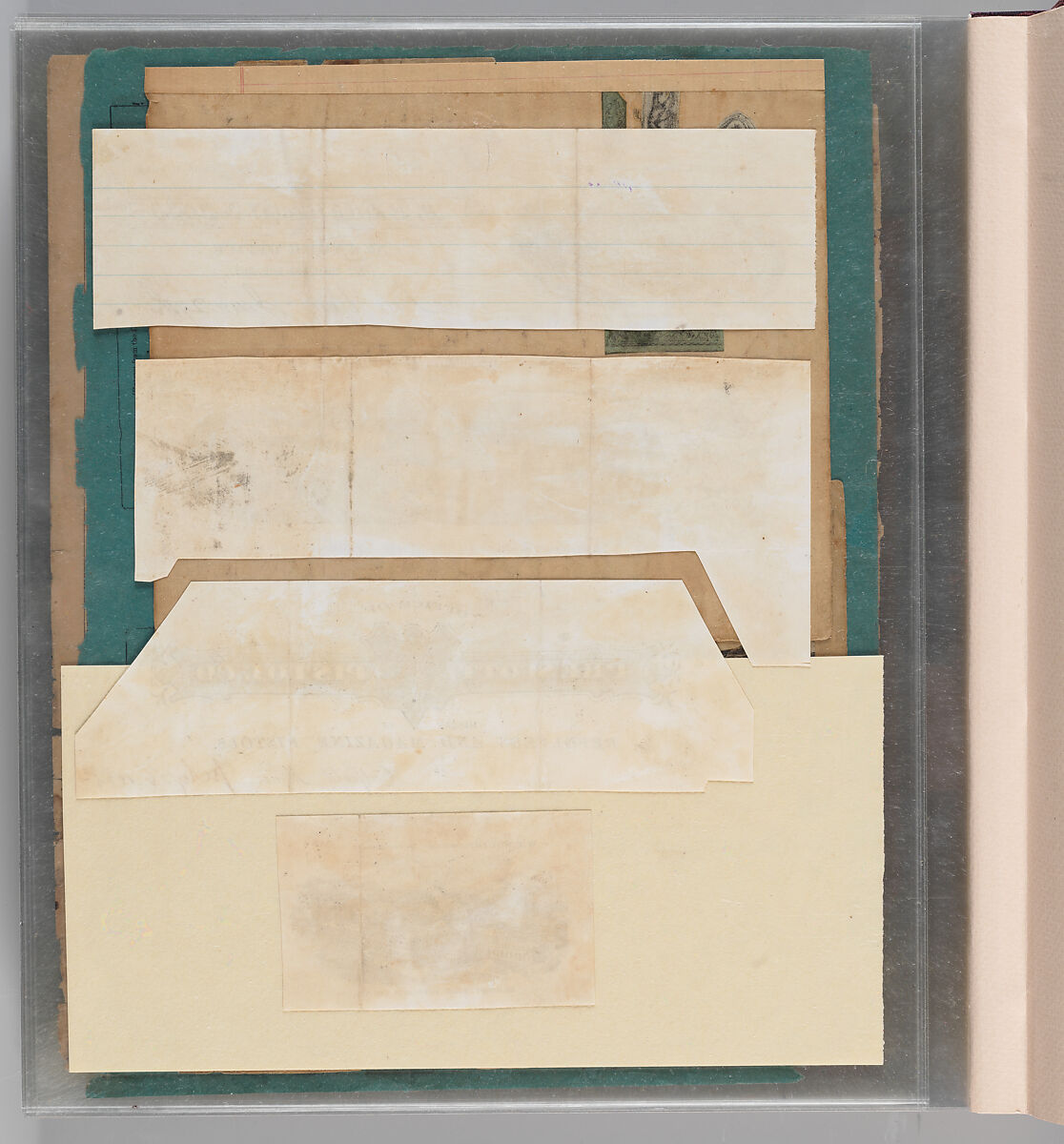 Workbook Recording the Engraved Firearms Ornament of Louis D. Nimschke (1832–1904), Louis Daniel Nimschke (American, born Ebersdorf, Reuss Schleiz, Germany July 14, 1832–April 9, 1904 Brooklyn, New York), Ink on paper, leather binding, American, New York