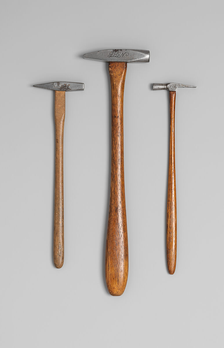 Set of Sixty-Two Engraving Tools of Louis D. Nimschke (1832–1904), Louis Daniel Nimschke (American, born Ebersdorf, Reuss Schleiz, Germany July 14, 1832–April 9, 1904 Brooklyn, New York), Steel, wood, American and European
