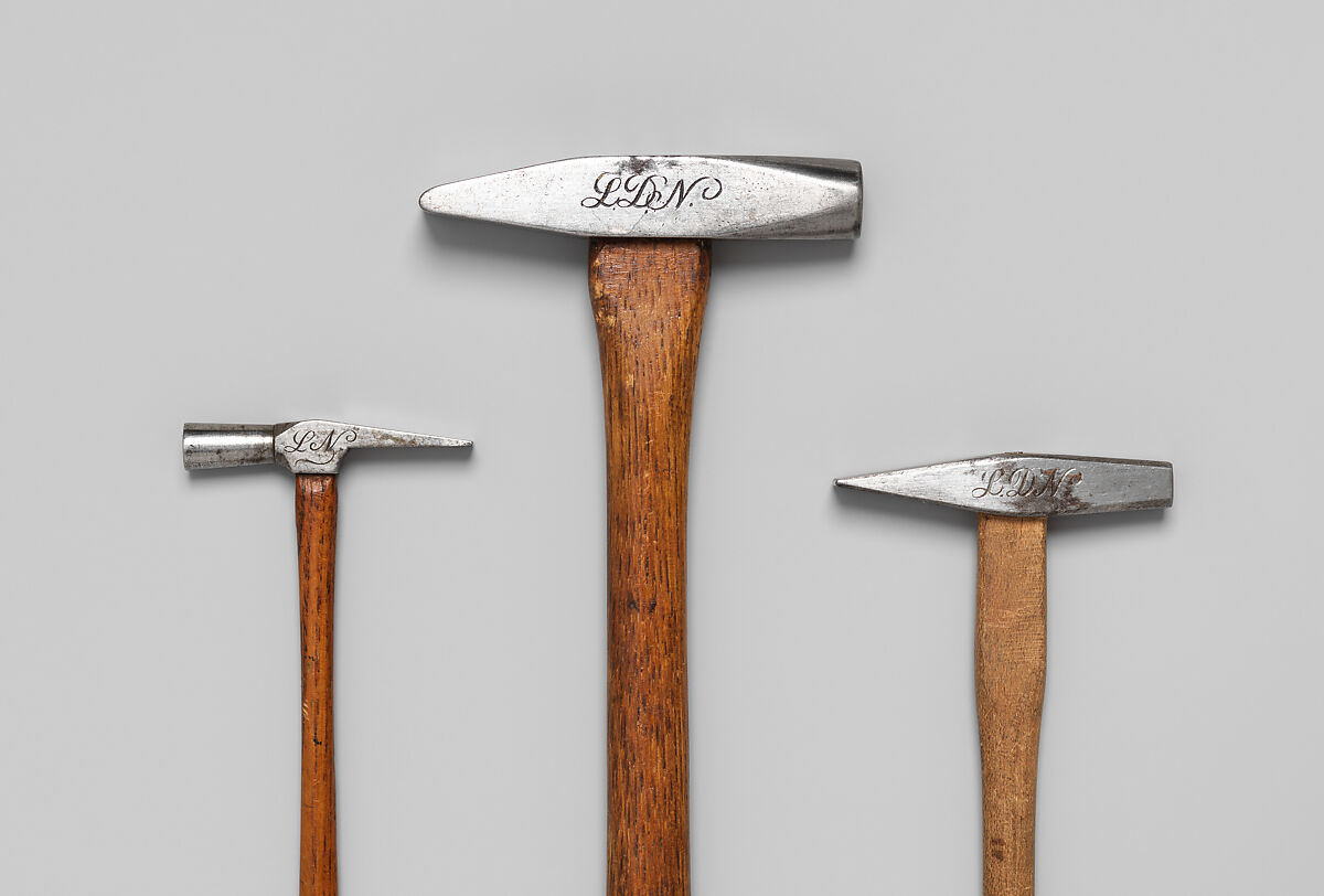 Set of Sixty-Two Engraving Tools of Louis D. Nimschke (1832–1904), Louis Daniel Nimschke (American, born Ebersdorf, Reuss Schleiz, Germany July 14, 1832–April 9, 1904 Brooklyn, New York), Steel, wood, American and European