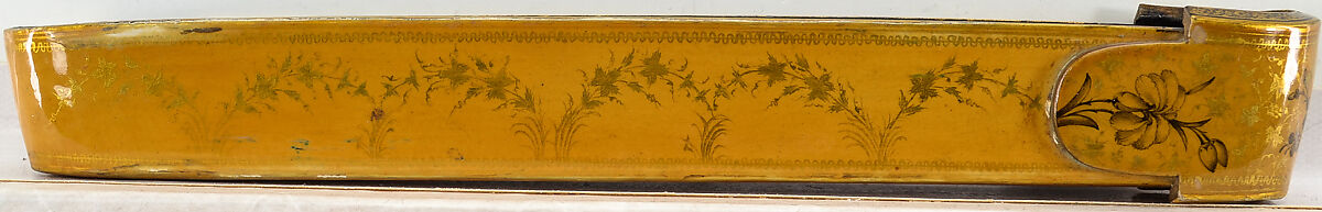 Pen Box and Glass Case, Fathallah Shirazi (Iranian, active 1850s–80s), Lacquer