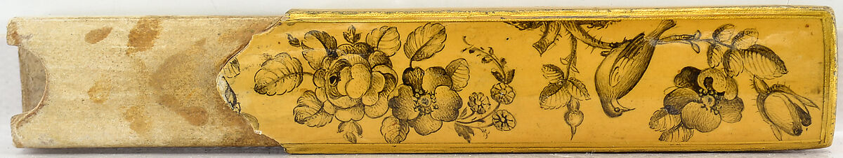 Pen Box and Glass Case, Fathallah Shirazi (Iranian, active 1850s–80s), Lacquer