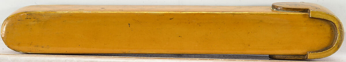 Pen Box and Glass Case, Fathallah Shirazi (Iranian, active 1850s–80s), Lacquer