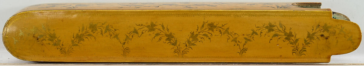 Pen Box and Glass Case, Fathallah Shirazi (Iranian, active 1850s–80s), Lacquer