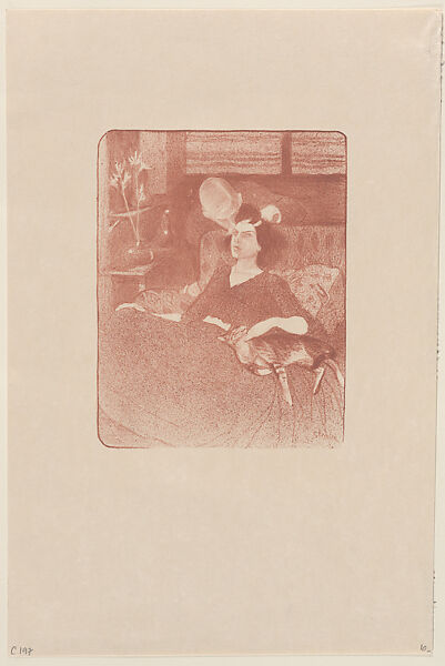 Volupté pour "Chansons de Femme", Théophile-Alexandre Steinlen (French (born Switzerland), Lausanne 1859–1923 Paris), Lithograph 
